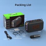 Zealot S85M 50W Tragbarer Bluetooth-Außenlautsprecher mit Mikrofon, S85 + 1 Mic – Bild 12