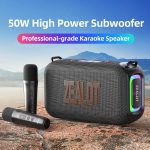 Zealot S85M 50W tragbarer Bluetooth-Lautsprecher für den Außenbereich mit zwei Mikrofonen, S85 + 2 Mic – Bild 2