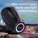 Zealot S97M 80W tragbarer RGB-Bluetooth-Lautsprecher für den Außenbereich mit Mikrofon, S97 + 1 Mic – Bild 7