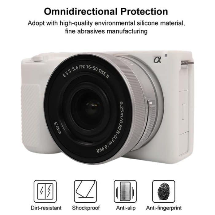 Glänzende, weiche Silikon-Schutzhülle, For Sony ZV-E10 II / ZV-E10M2 – Bild 3