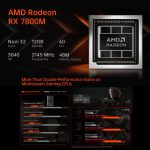 ONE-NETBOOK OneXGPU2 AMD Radeon RX 7800M 12 GB tragbares Erweiterungsdock, OneXGPU2 – Bild 2