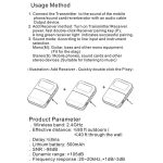 M6S Stereo-In-Ear-Monitorsystem mit 2,4 G Sender und Empfänger – Bild 12