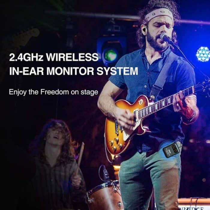 M6S Stereo-In-Ear-Monitorsystem mit 2,4 G Sender und Empfänger – Bild 5