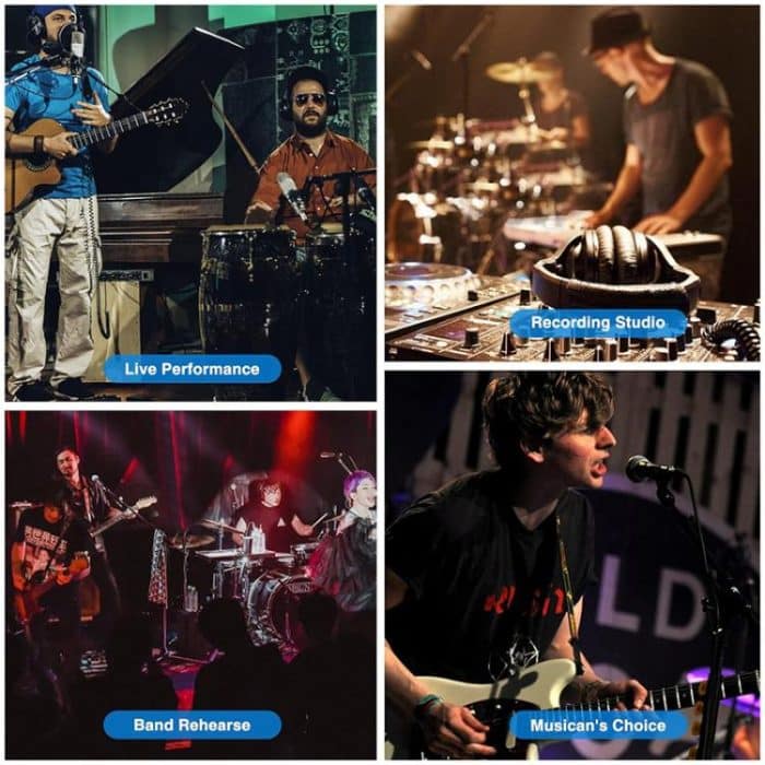 M6S Stereo-In-Ear-Monitorsystem mit 2,4 G Sender und Empfänger – Bild 10