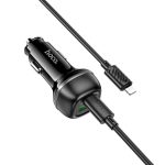 hoco Z58A Rank Dual Port PD30W und QC3.0 Autoladegerät-Set mit Typ-C auf 8-Pin-Kabel, 6942007641463 – Bild 2