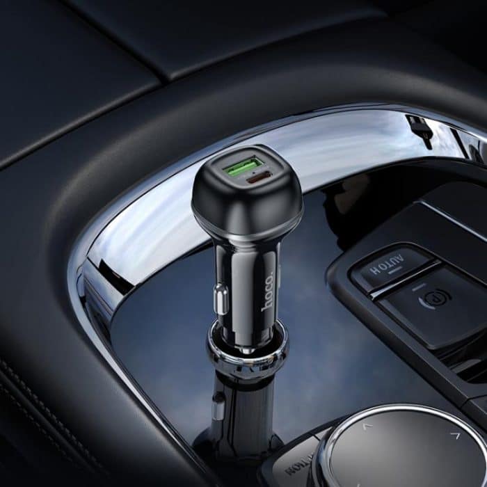 hoco Z58A Rank Dual Port PD30W und QC3.0 Autoladegerät-Set mit Typ-C auf 8-Pin-Kabel, 6942007641463 – Bild 3