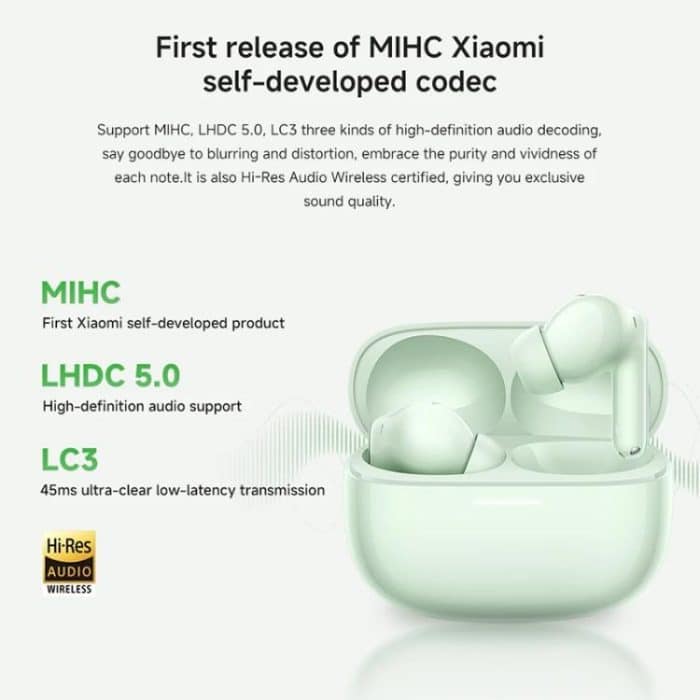 Xiaomi Redmi Buds 6 Pro Drahtloser Bluetooth-Kopfhörer mit aktiver Geräuschunterdrückung – Bild 4