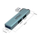 Onten US51 3-in-1 USB 3.0 HUB, US51 – Bild 3