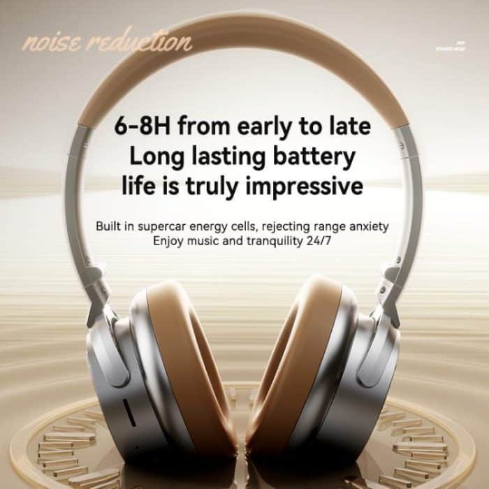A53 Over-Ear Retro Metall ANC Bluetooth-Headset mit aktiver Geräuschunterdrückung – Bild 5