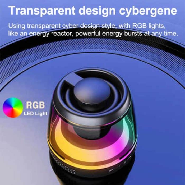 M2 Tragbarer intelligenter Bluetooth-Lautsprecher mit RGB-Licht, magnetischer Lautsprecher, Telefonhalter, M2(Black), M2(White) – Bild 3