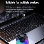 M2 Tragbarer intelligenter Bluetooth-Lautsprecher mit RGB-Licht, magnetischer Lautsprecher, Telefonhalter, M2(Black), M2(White) – Bild 9