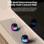 M88 Tragbarer Gyro-RGB-Atmosphärenlicht-Bluetooth-Lautsprecher-Subwoofer, M88 – Bild 7