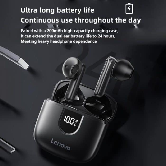 Original Lenovo EA120 Einfache Semi-In-Ear-True-Wireless-Bluetooth-Ohrhörer, EA120 – Bild 6