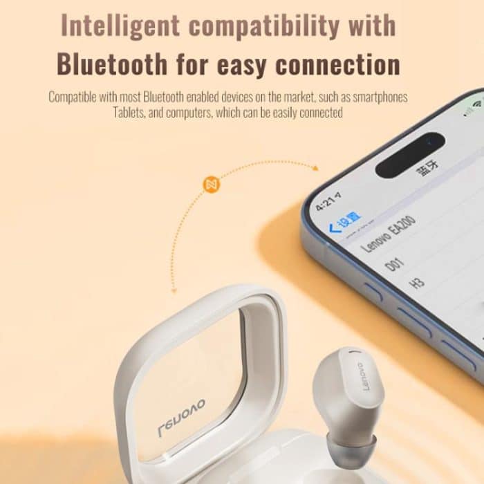 Original Lenovo EA200 In-Ear True Wireless Bluetooth-Kopfhörer, EA200 – Bild 9