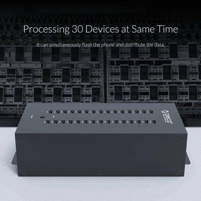 ORICO IH30P Industrieller 30-Port USB 2.0-Hub, AU Plug, EU Plug, UK Plug, US Plug – Bild 5