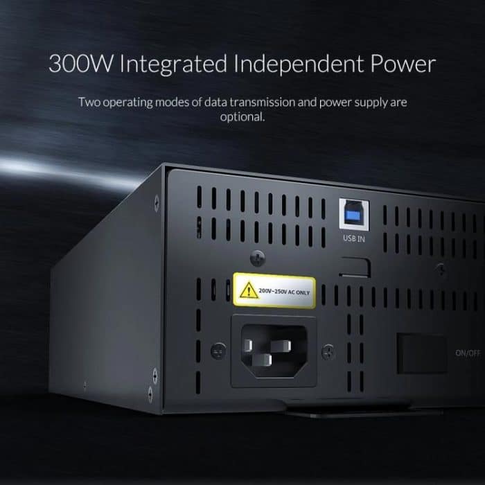 ORICO IH30P Industrieller 30-Port USB 2.0-Hub, AU Plug, EU Plug, UK Plug, US Plug – Bild 8