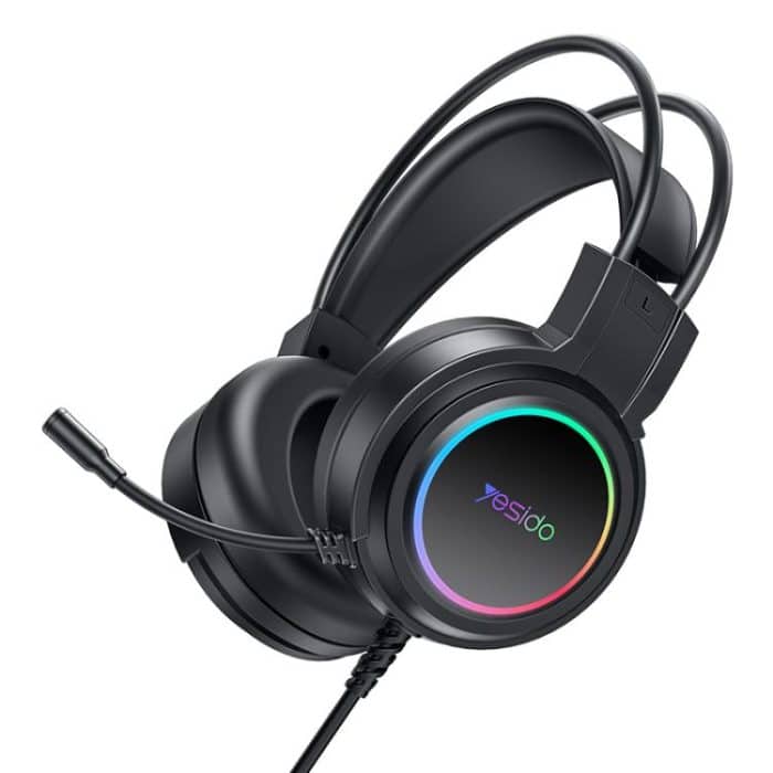 Yesido EK05 USB-Gaming-Headset mit RGB-Licht und Mikrofon, Kabellänge: 1,2 m, EK05 – Bild 1