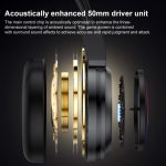 Yesido EK05 USB-Gaming-Headset mit RGB-Licht und Mikrofon, Kabellänge: 1,2 m, EK05 – Bild 5