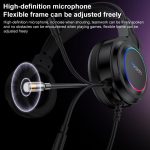Yesido EK05 USB-Gaming-Headset mit RGB-Licht und Mikrofon, Kabellänge: 1,2 m, EK05 – Bild 8
