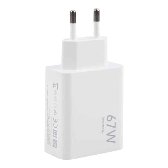 67 W USB-Schnellladegerät mit 1 m langem USB-auf-Typ-C-Kabel, 67W Type-C Cable – Bild 2
