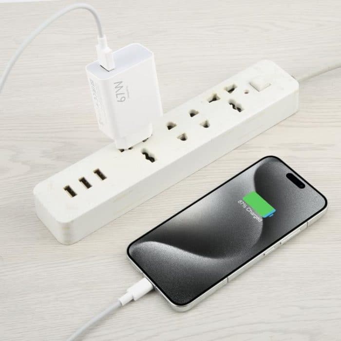 67 W USB-Schnellladegerät mit 1 m langem USB-auf-Typ-C-Kabel, 67W Type-C Cable – Bild 6