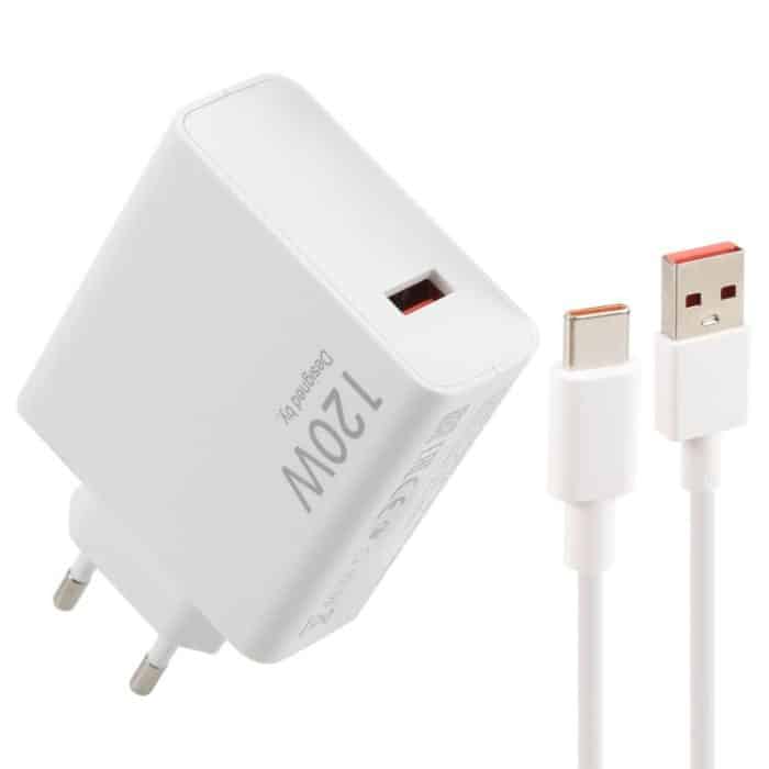 120-W-USB-Schnellladegerät mit 1 m langem USB-auf-Typ-C-Kabel, 120W – Bild 1