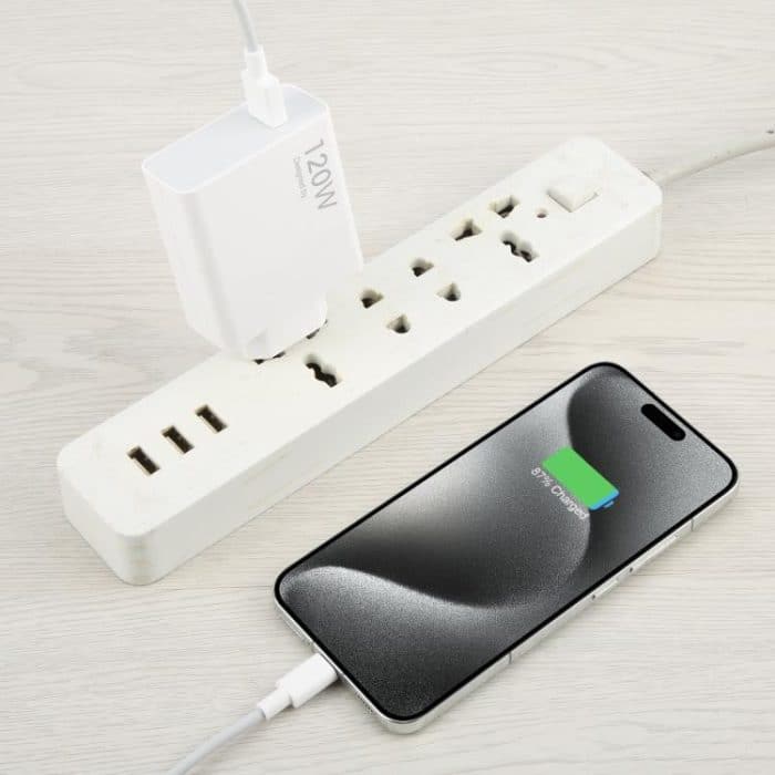 120-W-USB-Schnellladegerät mit 1 m langem USB-auf-Typ-C-Kabel, 120W – Bild 6