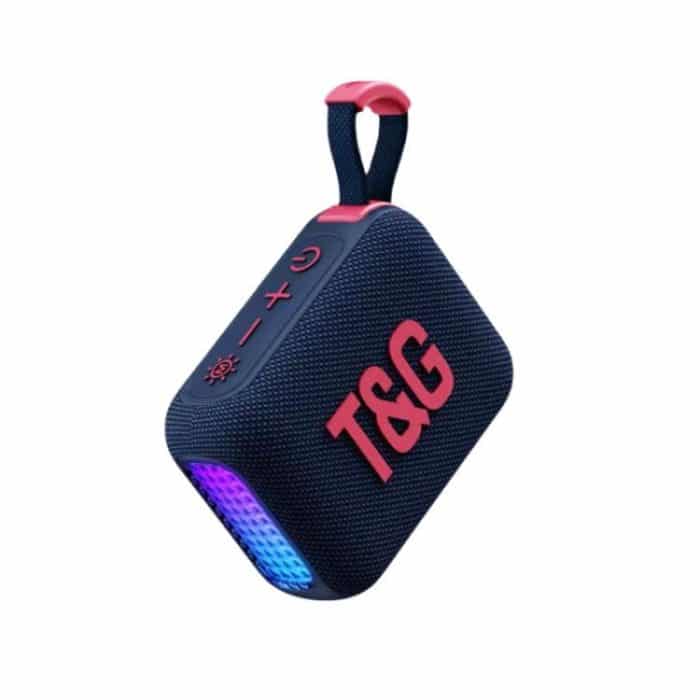 T&G TG445 Tragbarer Stereo-Subwoofer-Bass RGB-Licht Kabelloser TWS BT-Lautsprecher – Bild 4