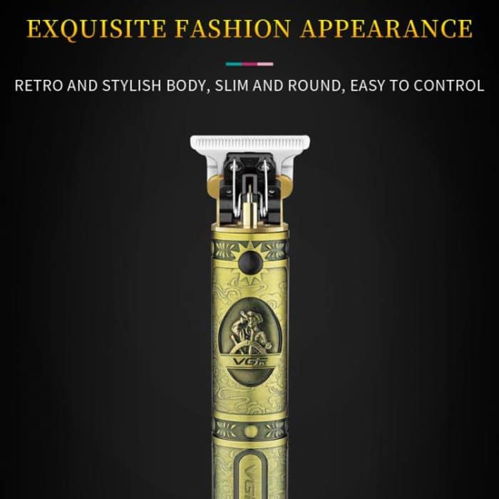 VGR V-085 Vintage Frisuren Carving USB Elektrischer Haarschneider, V-085 – Bild 7