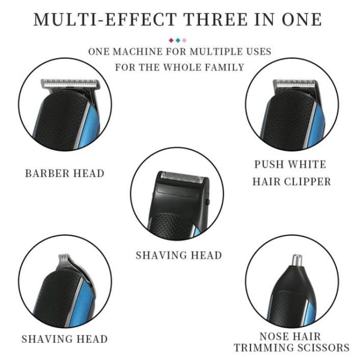 VGR V-172 10W Multifunktionaler elektrischer USB-Haarschneider, V-172 – Bild 13