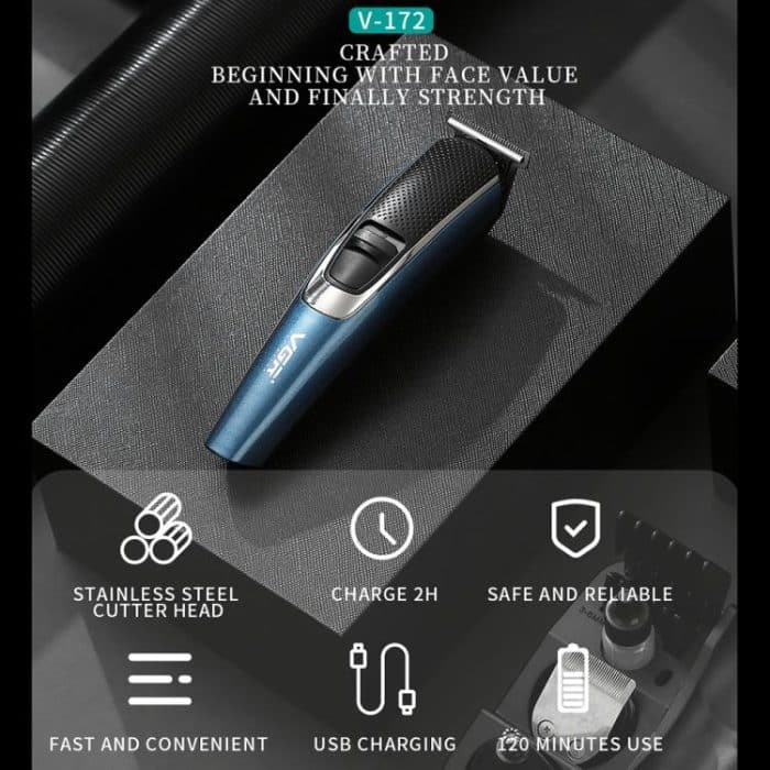 VGR V-172 10W Multifunktionaler elektrischer USB-Haarschneider, V-172 – Bild 4
