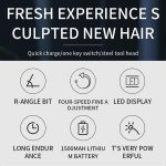 VGR V-652 Professioneller elektrischer Haarschneider mit Digitalanzeige und USB, V-652 – Bild 3