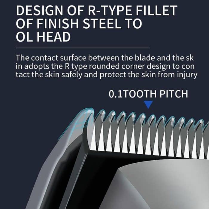 VGR V-652 Professioneller elektrischer Haarschneider mit Digitalanzeige und USB, V-652 – Bild 4