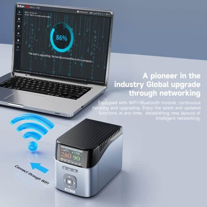 AiXun T400 320W intelligente Lötarbeitsstation, EU Plug, UK Plug – Bild 12