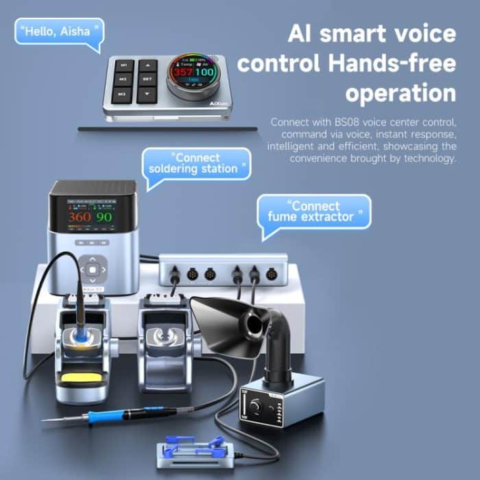 AiXun T400 320W intelligente Lötarbeitsstation, EU Plug, UK Plug – Bild 8