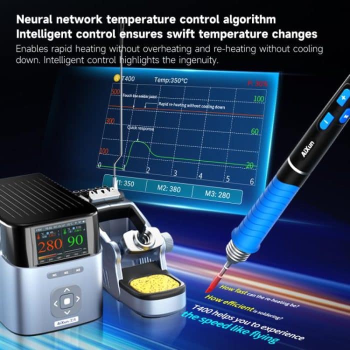 AiXun T400 320W intelligente Lötarbeitsstation, EU Plug, UK Plug – Bild 9