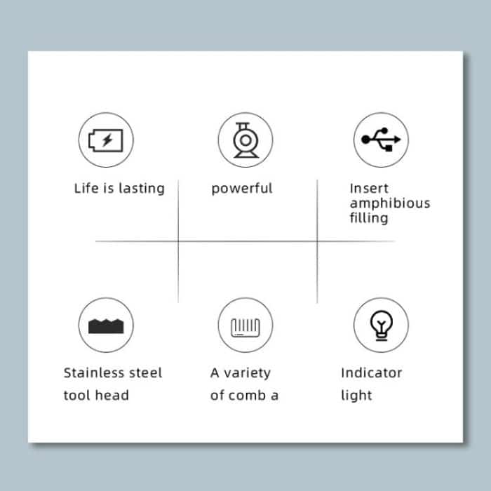 VGR V-933 Professioneller elektrischer Haarschneider mit USB-Anschluss für den Salon, V-933 – Bild 5