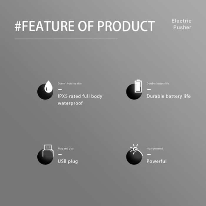 VGR V-951 IPX5 LED Digitalanzeige Tragbarer Licht USB-Haarschneider, V-951 – Bild 5