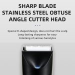 VGR V-951 IPX5 LED Digitalanzeige Tragbarer Licht USB-Haarschneider, V-951 – Bild 7