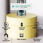 VGR V-961 IPX7 LED Digitalanzeige USB Elektrischer Haarschneider, V-961 – Bild 5