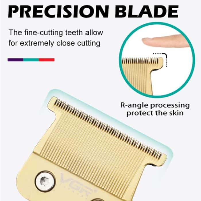 VGR V-961 IPX7 LED Digitalanzeige USB Elektrischer Haarschneider, V-961 – Bild 10