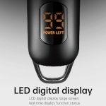 VGR V-971 Graffiti Design LED Digitalanzeige USB Elektrischer Haarschneider, V-971 – Bild 5