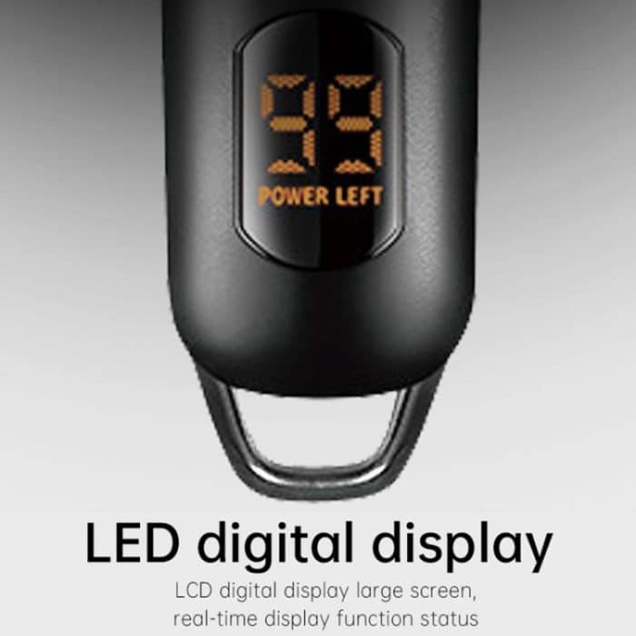 VGR V-971 Graffiti Design LED Digitalanzeige USB Elektrischer Haarschneider, V-971 – Bild 5
