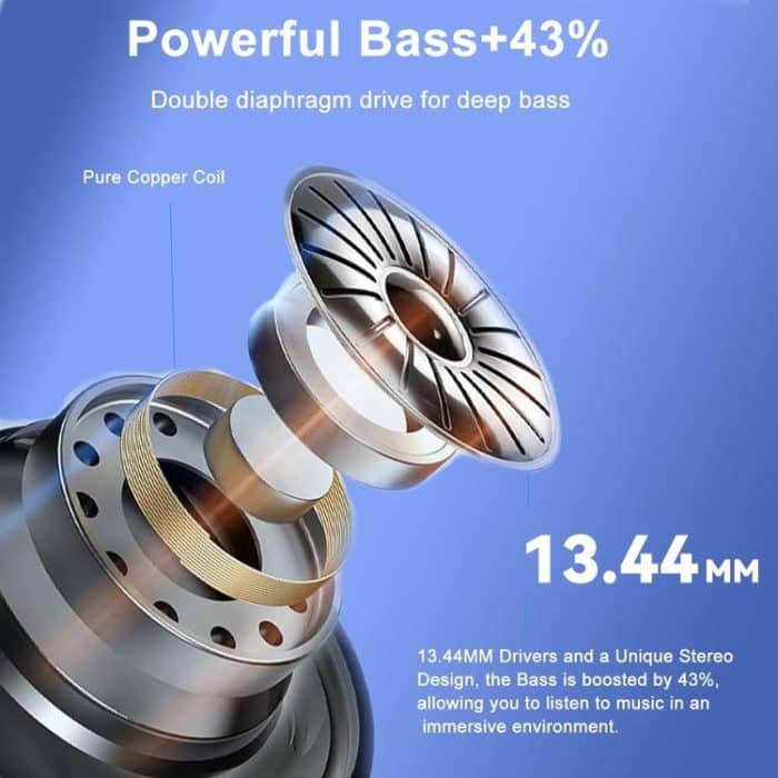 S20 Noise Reduction Touch Kabelloser Bluetooth-Kopfhörer – Bild 6