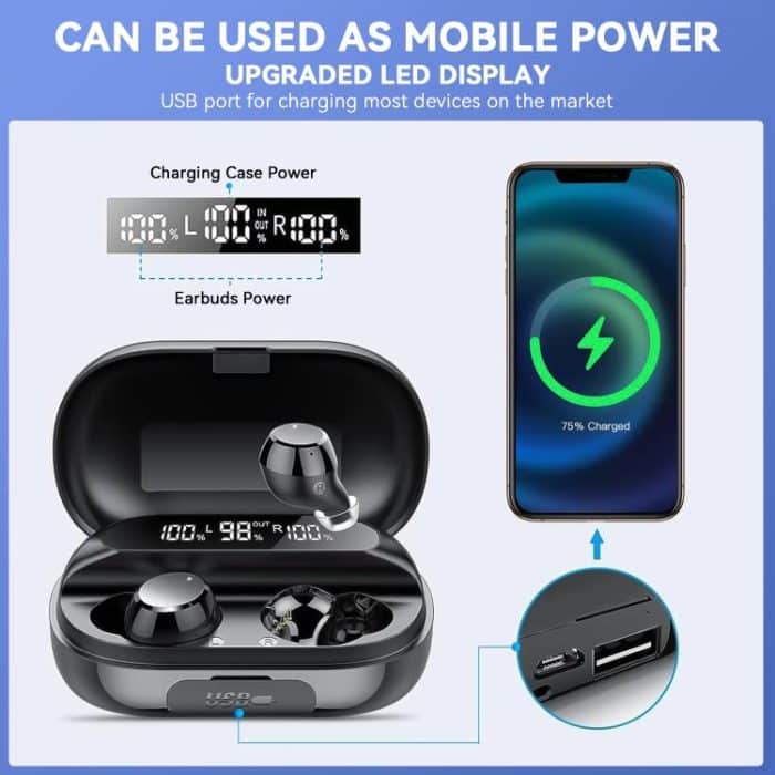 S20 Noise Reduction Touch Kabelloser Bluetooth-Kopfhörer – Bild 8