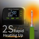 2uul FD01 Find210 60W Hochleistungs-Wechselstrom-Transformator-Lötstation, EU Plug, US Plug, UK Plug – Bild 3