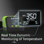 2uul FD01 Find210 60W Hochleistungs-Wechselstrom-Transformator-Lötstation, EU Plug, US Plug, UK Plug – Bild 4