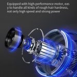 VGR VGR-282 4-Gang-Feineinstellung Digitalanzeige USB Elektrischer Haarschneider, VGR-282 – Bild 9