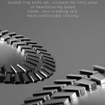 VGR V-310 Digitalanzeige Dreiklingen IPX7 Elektrorasierer, V-310 – Bild 5