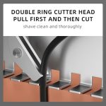 VGR V-310 Digitalanzeige Dreiklingen IPX7 Elektrorasierer, V-310 – Bild 6